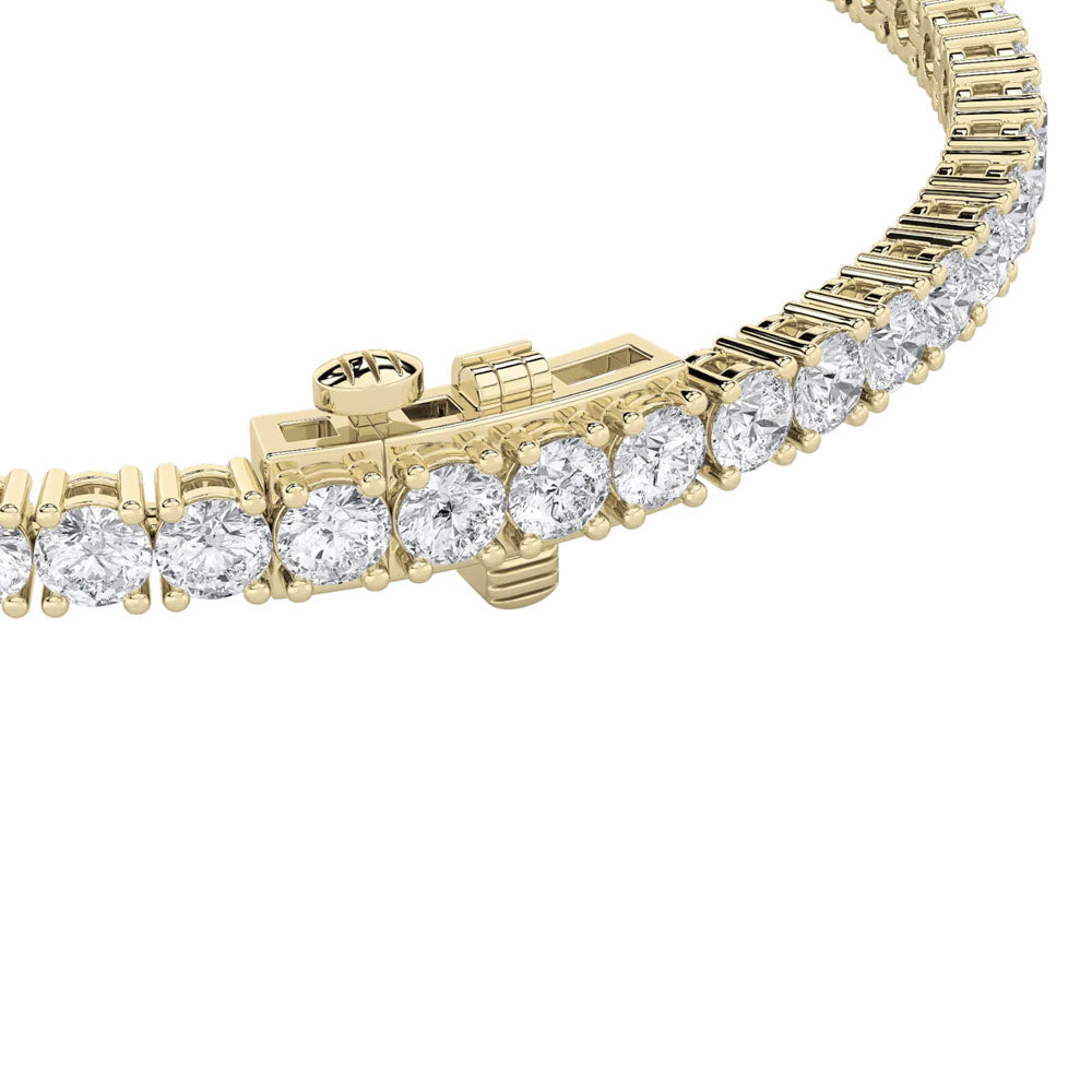 Round Diamond Tennis Bracelet (10 CTW)