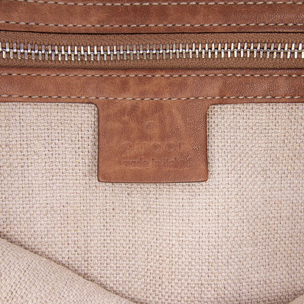 GG Straw Libeccio Sunset Tote