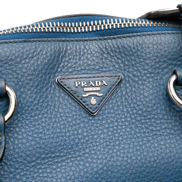 Vitello Daino Double Handle Satchel