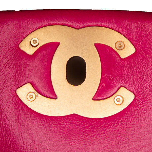 Small Quilted Lambskin On And On Chain Flap