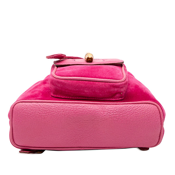 Suede Bamboo Backpack