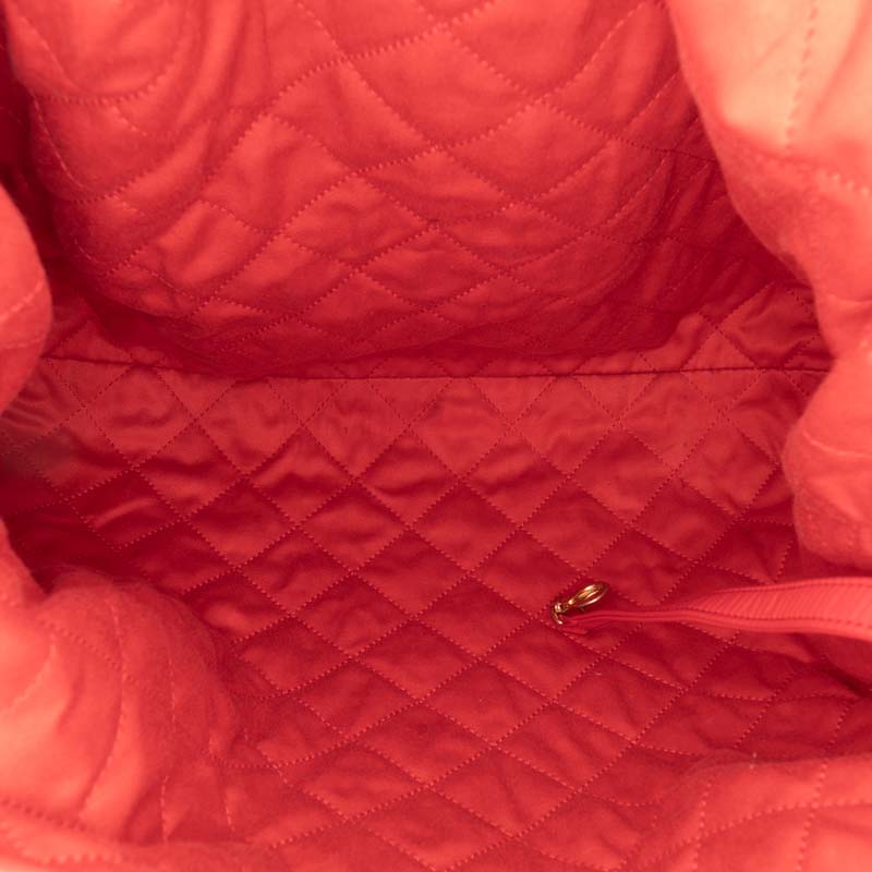Large Quilted Shiny Calfskin 22 Backpack