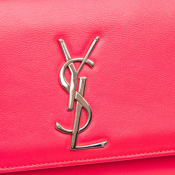 Leather Cassandre Clutch