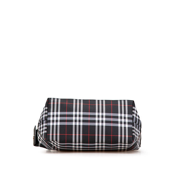House Check Nylon Handbag