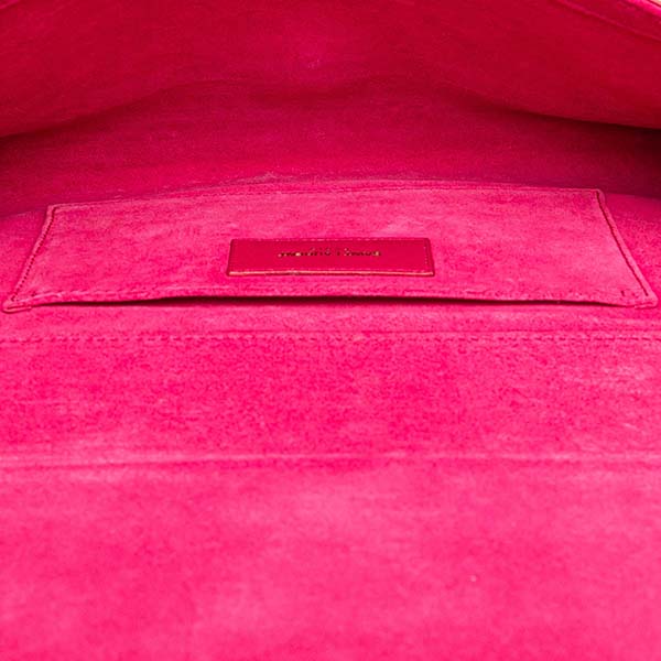 Leather Chyc Ligne Clutch
