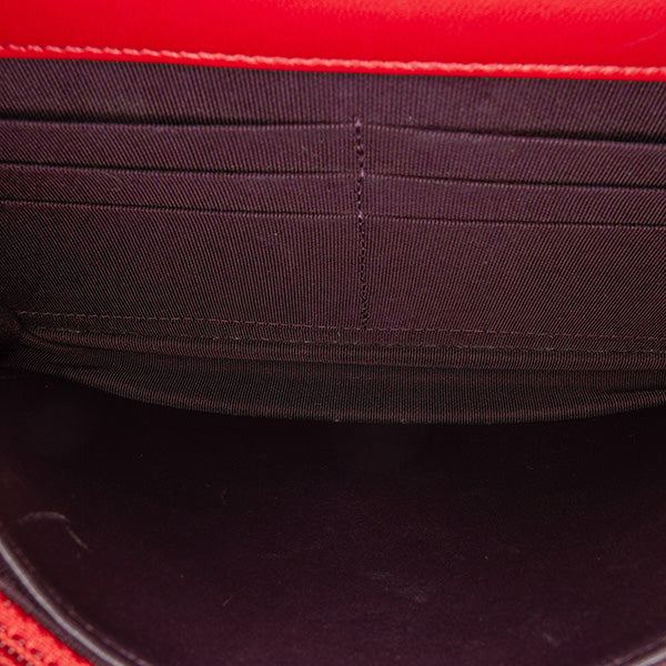 Lambskin Elegant CC Wallet On Chain