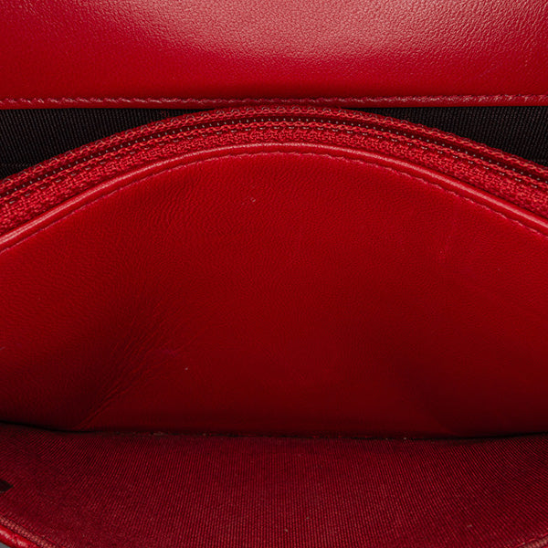 Lambskin Elegant CC Wallet On Chain