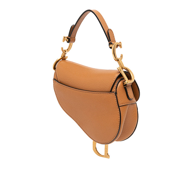 Micro Goatskin Saddle Bag