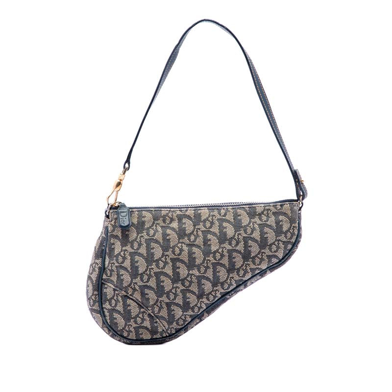Mini Diorissimo Canvas Saddle Pochette