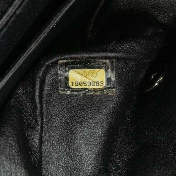 Mini Square Classic Patent Single Flap Bag