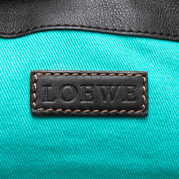 Suede Studded Anagram Hobo