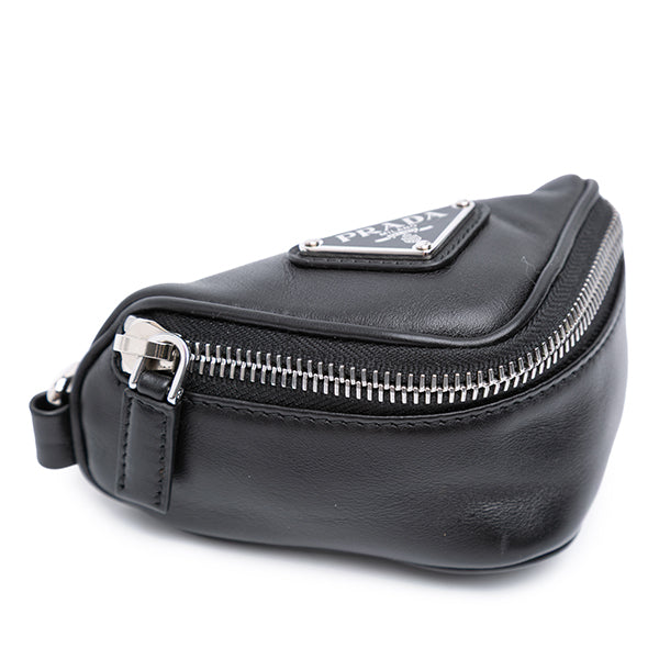 Mini Soft Nappa Triangle Pouch