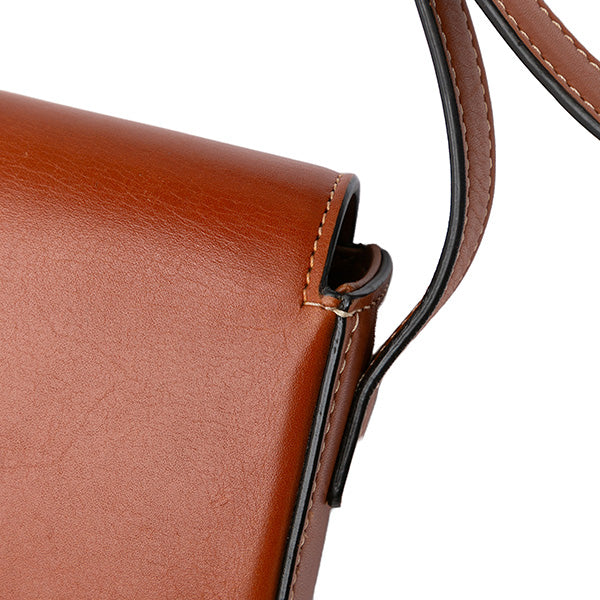 Shiny Calfskin Claude Shoulder Bag