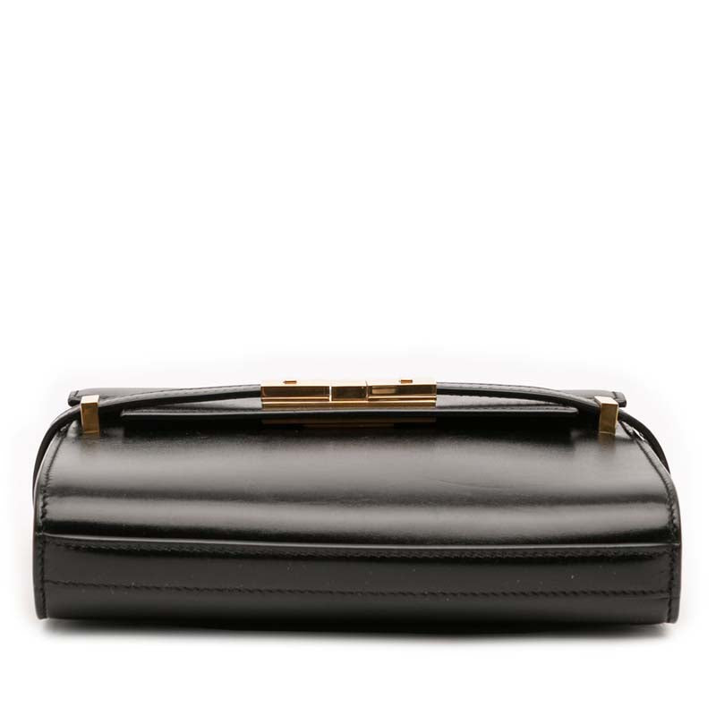 Mini Box Calfskin Manhattan Shoulder Bag