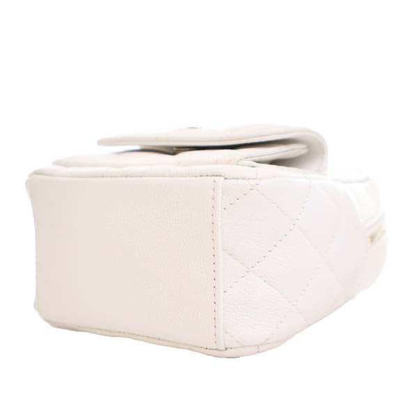 Mini CC Quilted Caviar Backpack