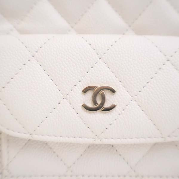 Mini CC Quilted Caviar Backpack