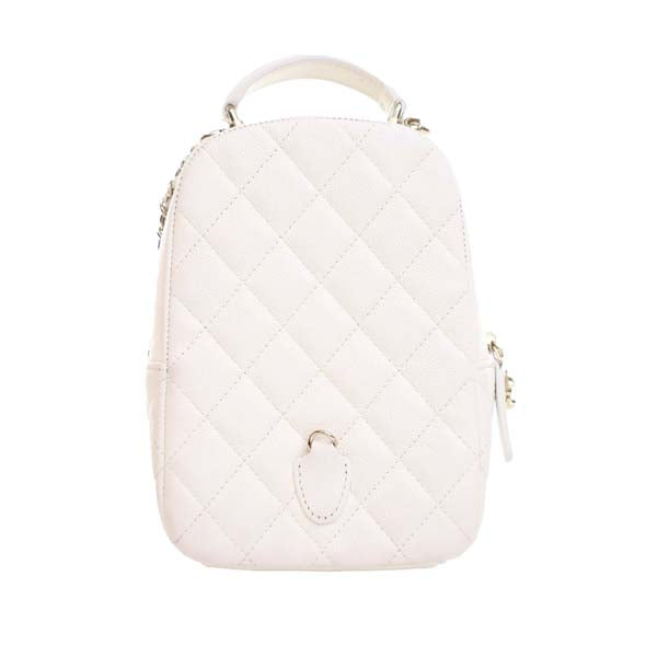 Mini CC Quilted Caviar Backpack