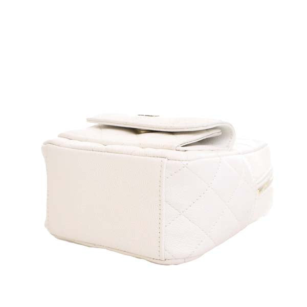 Mini CC Quilted Caviar Backpack