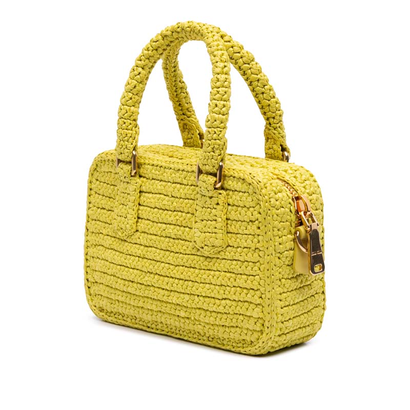 Raffia Crochet Wander Bag
