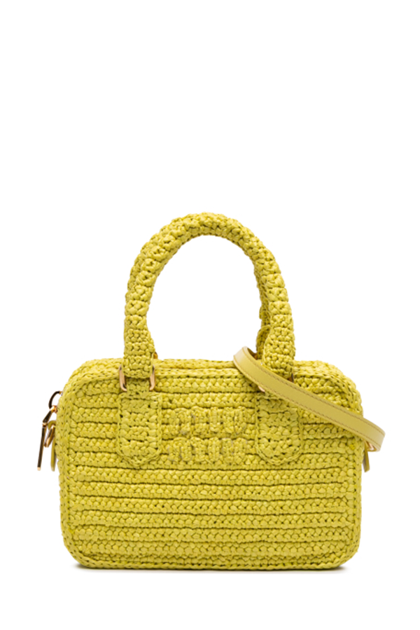 Raffia Crochet Wander Bag