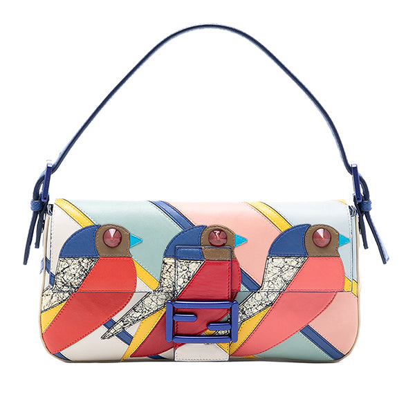 Leather Qutweet Bird Baguette