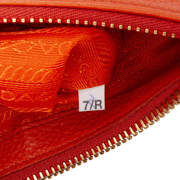 Vitello Daino Zip Top Hobo