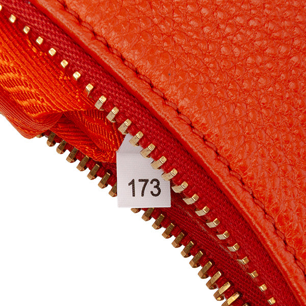 Vitello Daino Zip Top Hobo