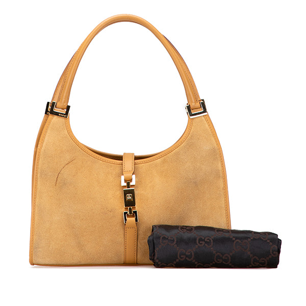 Suede Jackie Bardot Handbag