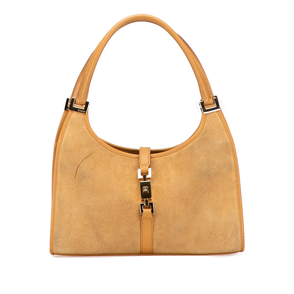 Suede Jackie Bardot Handbag