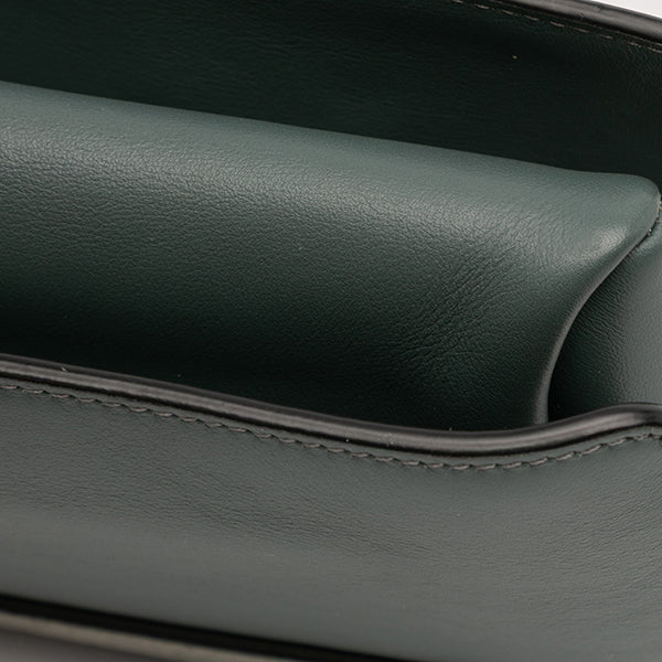 Small Suede and Calfskin Faye Crossbody