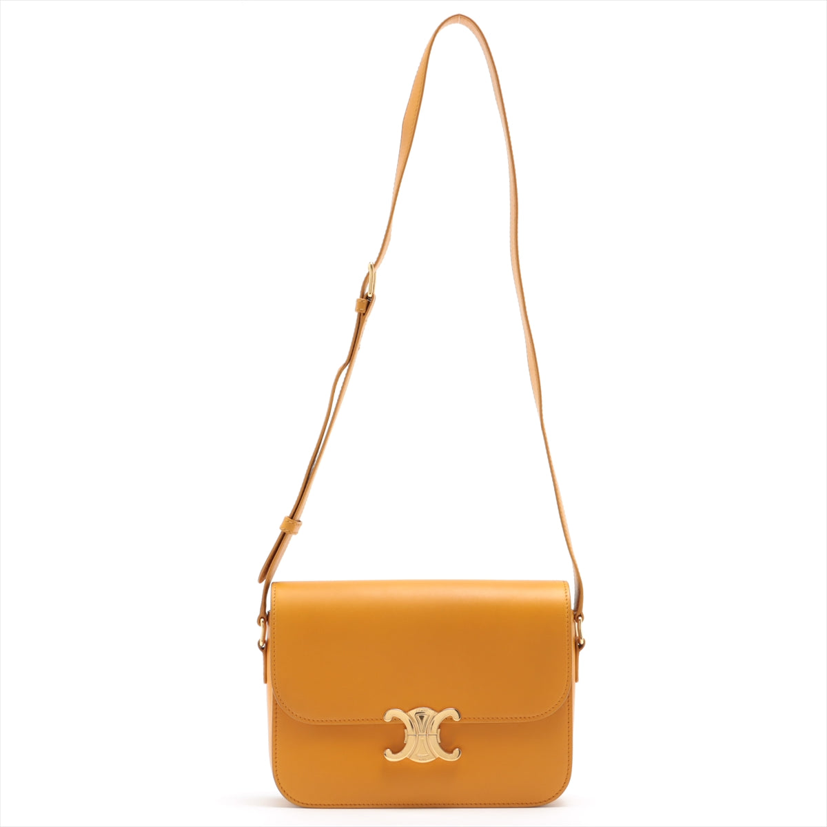 Calfskin Triomphe Shoulder Bag