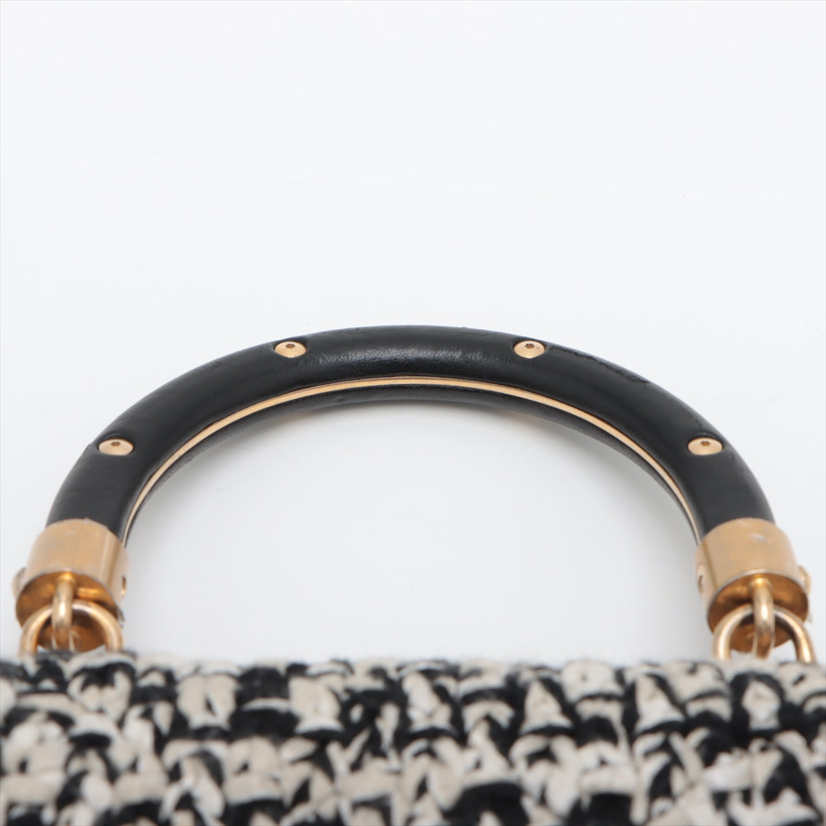 Tweed Quilted Mini Coco Handle Flap Bag