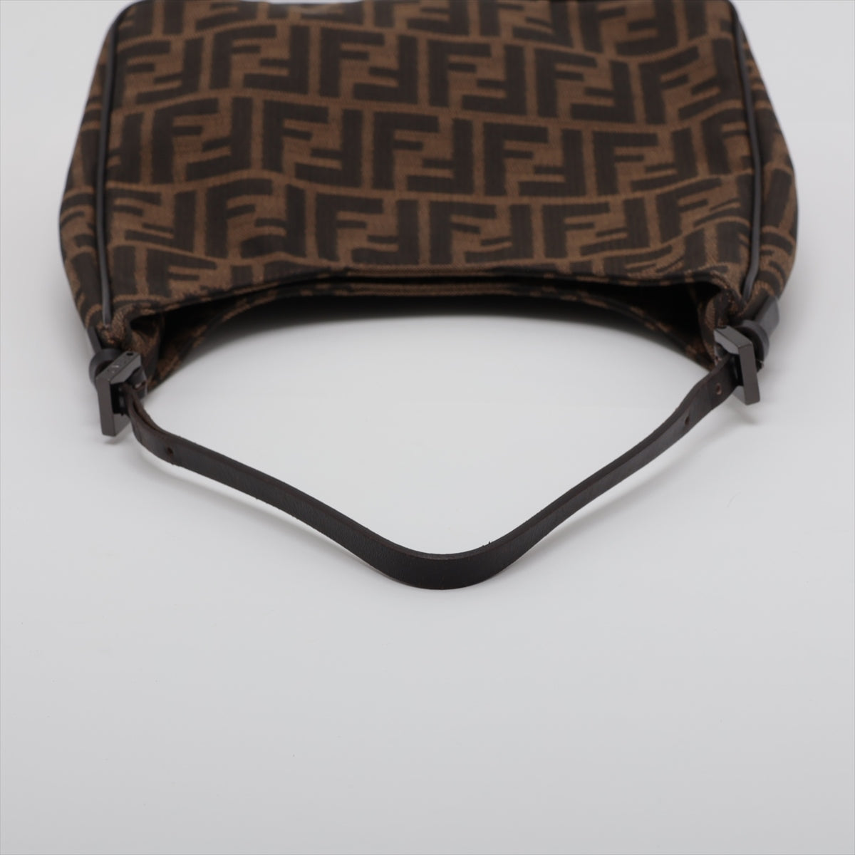 Leather-Trimmed Zucca Bag