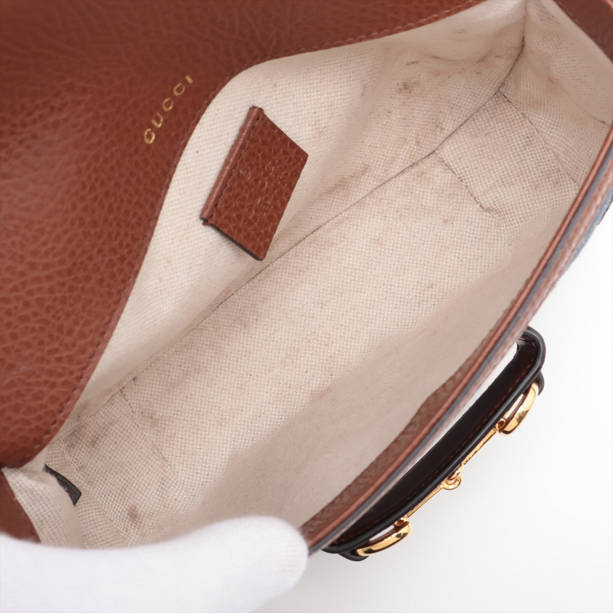 GG Supreme 1955 Horsebit Shoulder Bag