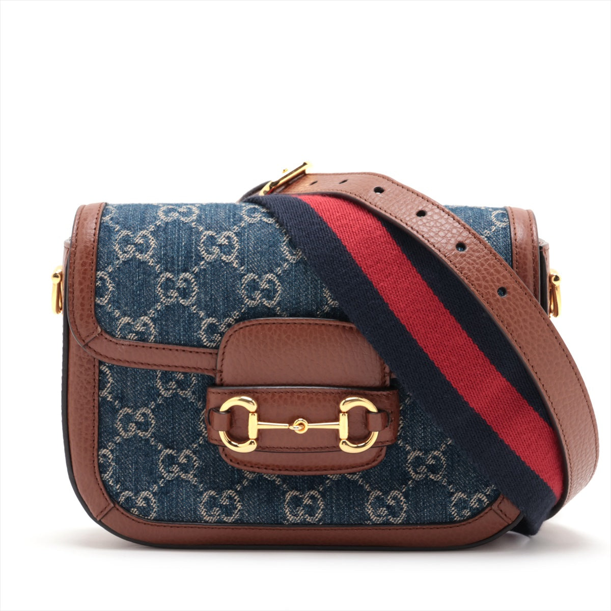 GG Supreme 1955 Horsebit Shoulder Bag