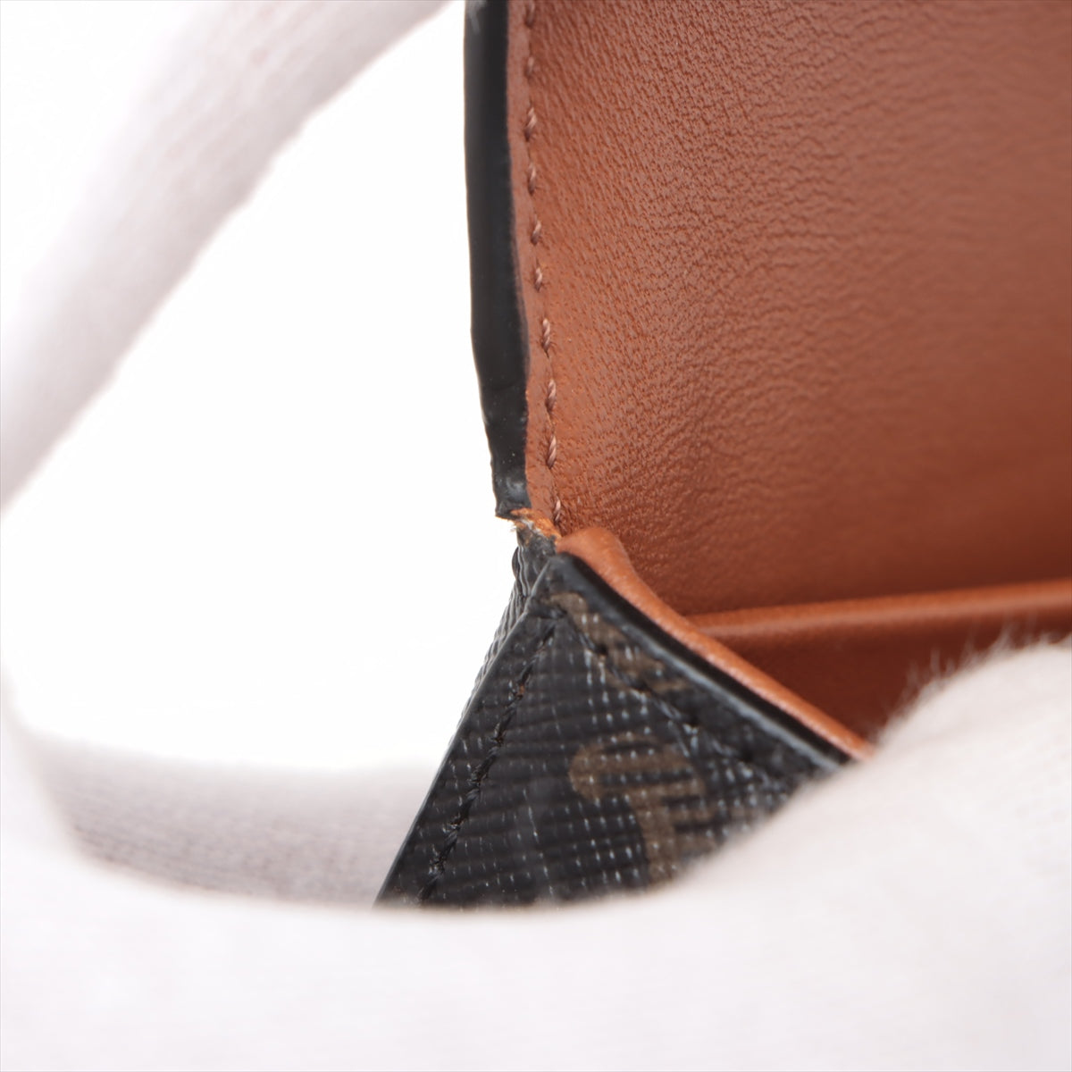 Canvas Triomphe Shoulder Bag Tan