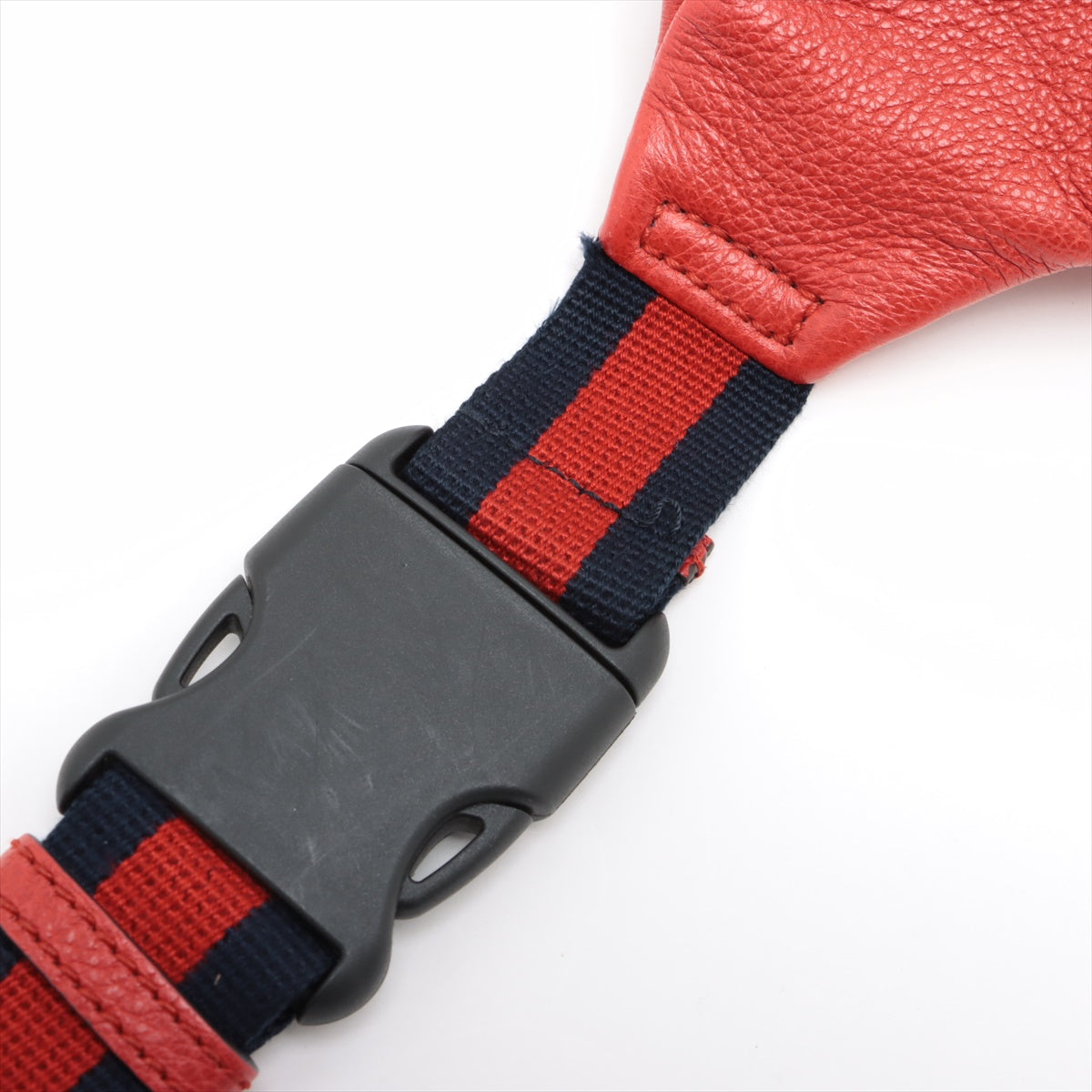 Grained Calfskin Logo Belt Bag
