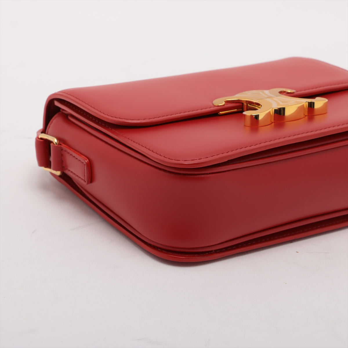 Calfskin Triomphe Shoulder Bag