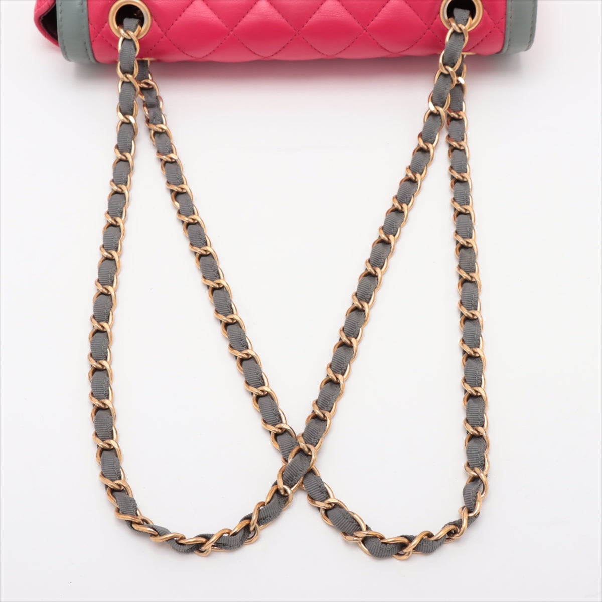 Two Tone Day Flap Bag