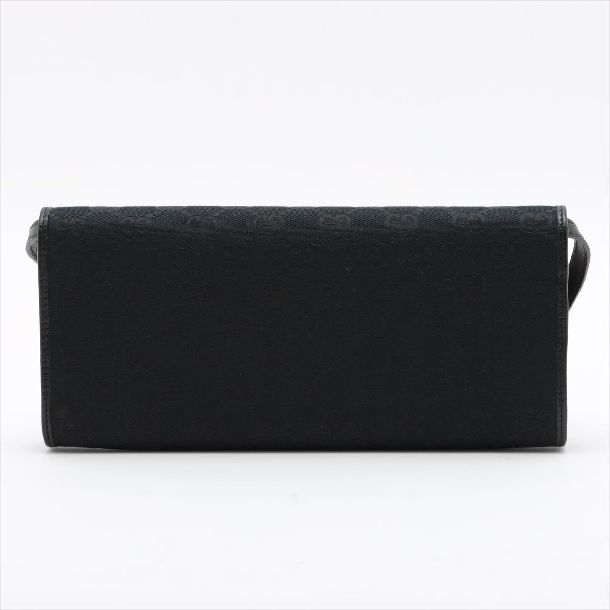 GG Canvas Bamboo Bar Clutch