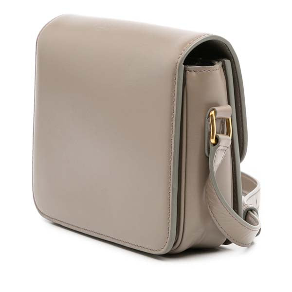 Teen Shiny Calfskin Triomphe Crossbody