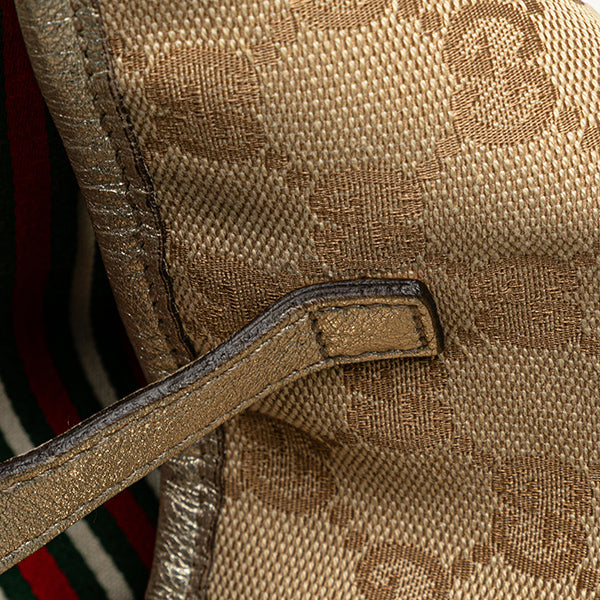 GG Canvas Abbey D Ring Tote