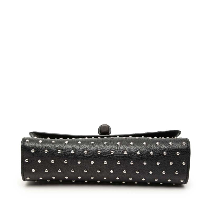 Medium Studded Leather Miss Bamboo Crossbody