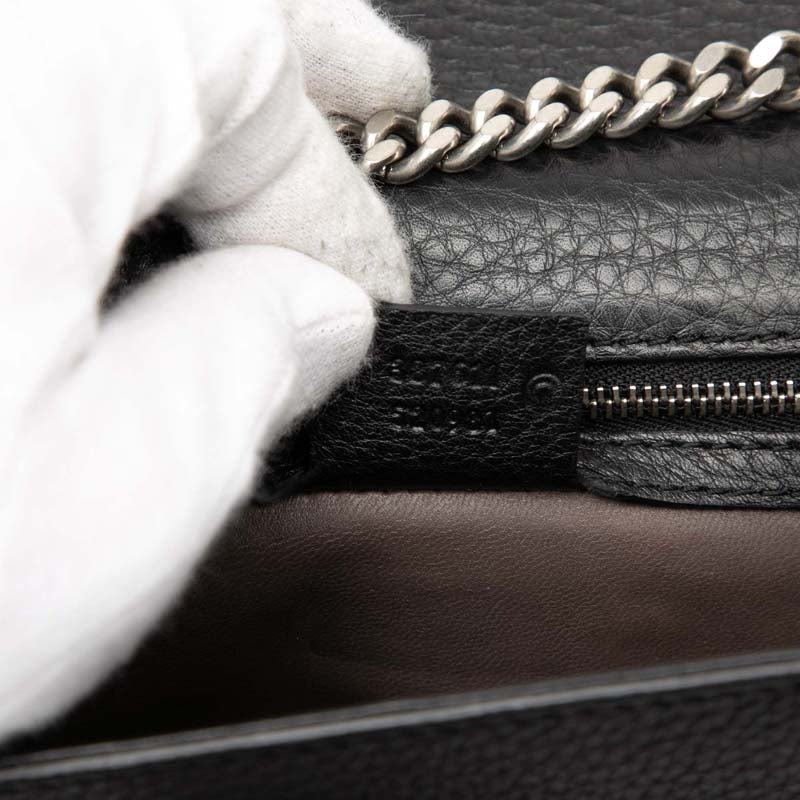 Medium Studded Leather Miss Bamboo Crossbody