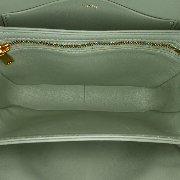 Teen Triomphe Coated Canvas and Calfskin Triomphe Crossbody