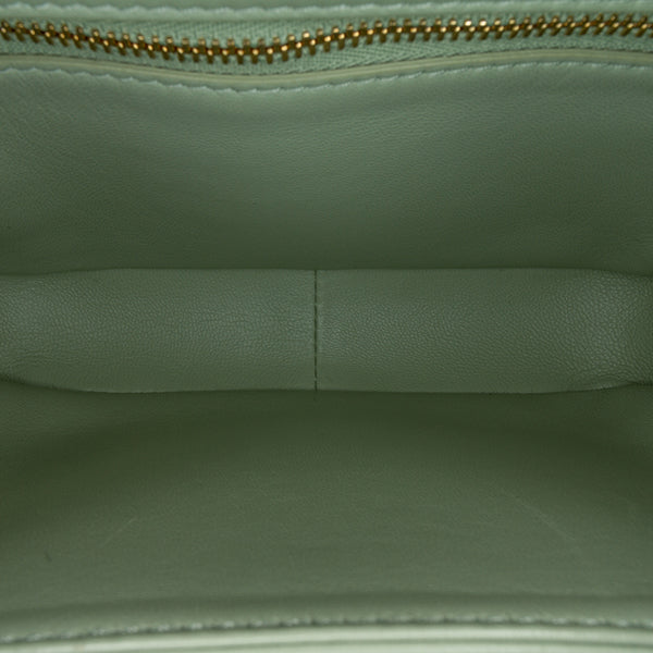 Teen Triomphe Coated Canvas and Calfskin Triomphe Crossbody