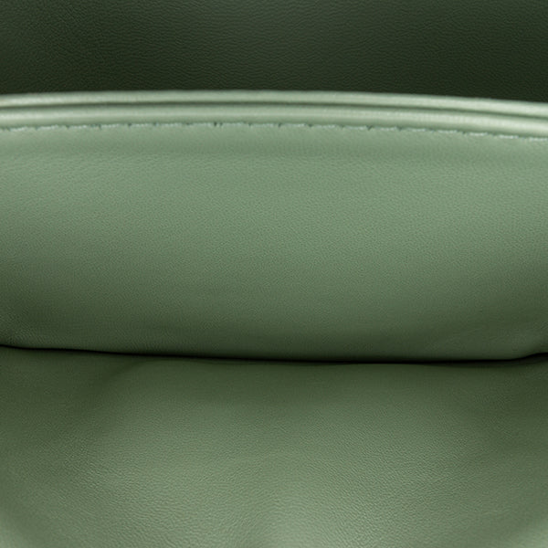 Teen Triomphe Coated Canvas and Calfskin Triomphe Crossbody