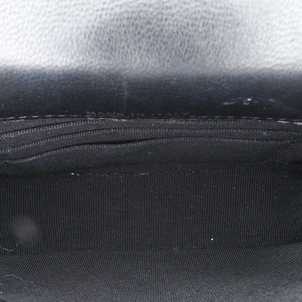 Mini Quilted Calfskin Coco Mail Clutch with Chain