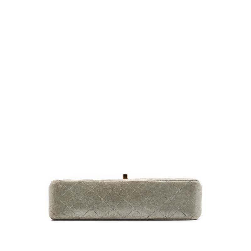 Medium Classic Iridescent Lambskin Double Flap