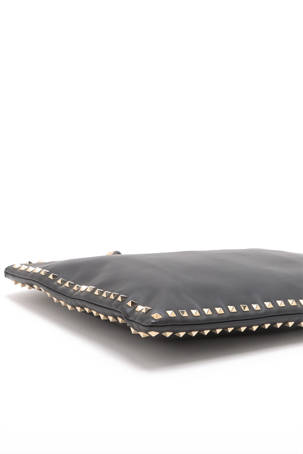 Rockstud Leather Wallet